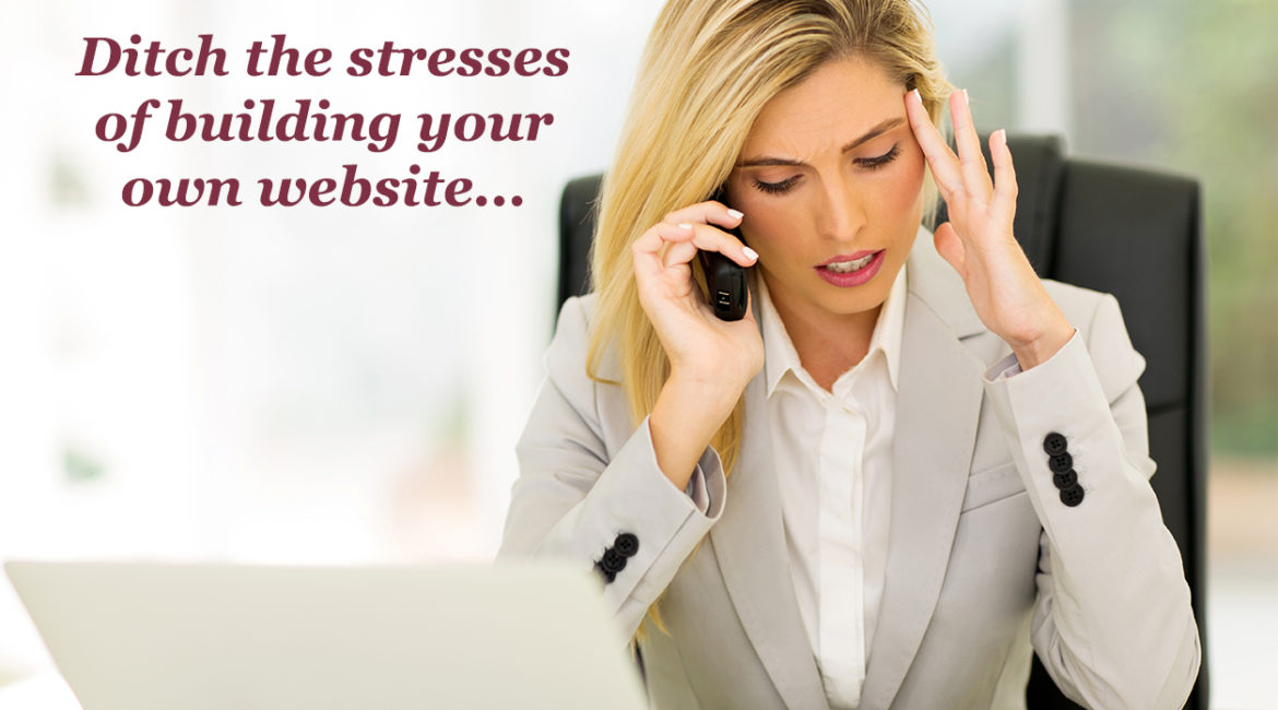 stress website designer