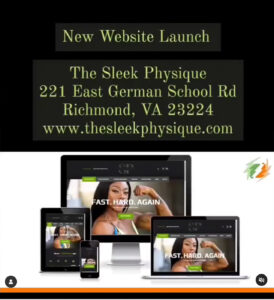 New Website Launch - The Sleek Physique
